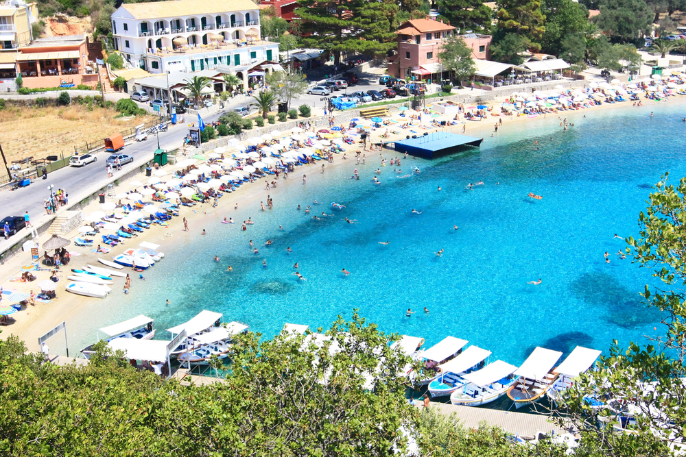 Paleokastritsa strand